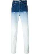 Christopher Shannon Dip-dyed Denim Jeans, Men's, Size: Small, Blue, Cotton/polyester