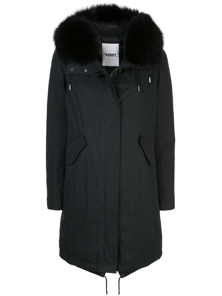 Yves Salomon Slim-fit Down Jacket - Black