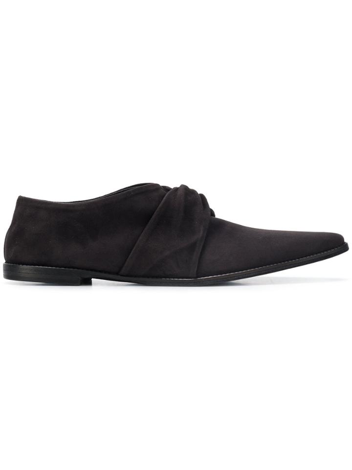 Haider Ackermann Pointed Toe Loafers - Black