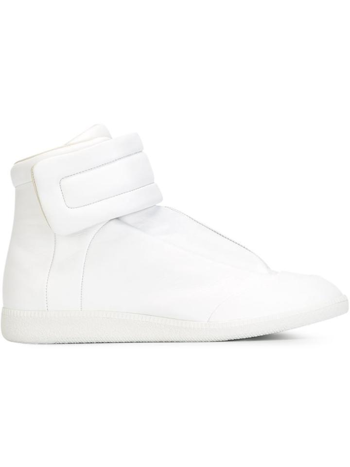 Maison Margiela Future Hi-top Sneakers, Men's, Size: 40, White, Leather/rubber