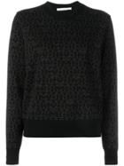 Givenchy Star Logo Print Sweater - Black
