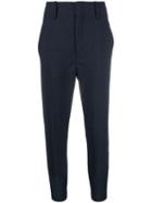 Isabel Marant Étoile Cropped Tapered Trousers - Blue