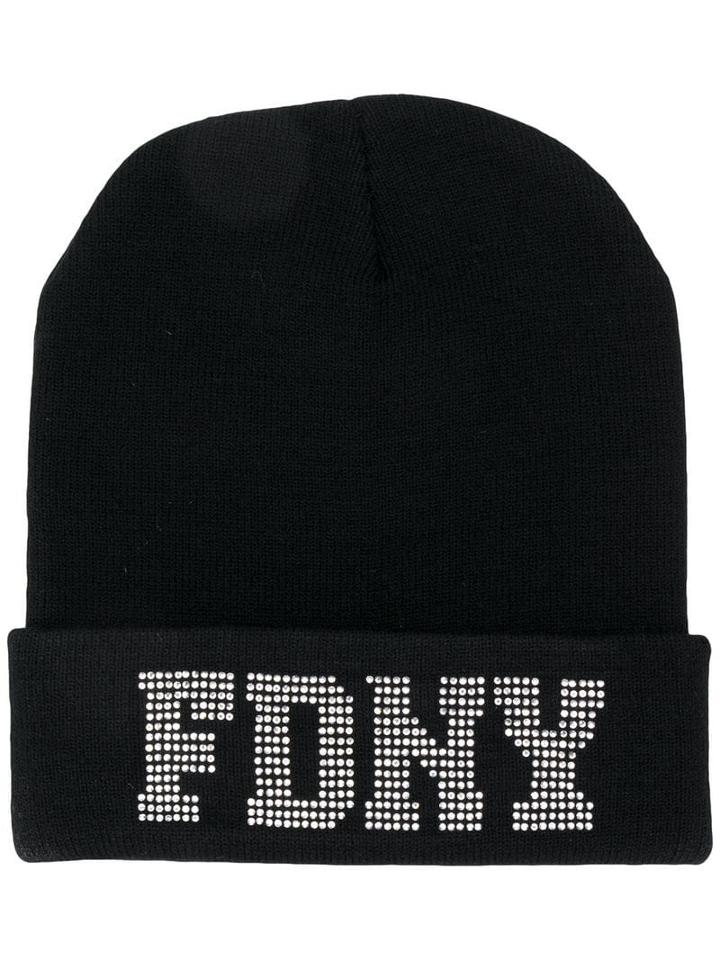 Danielle Guizio X Fdny Studded Beanie - Black