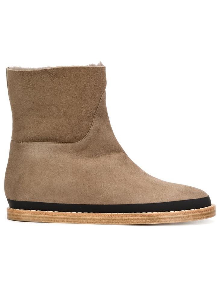 Gabriela Hearst Flat Ankle Boots