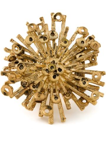 Katheleys Vintage 'modernist' Ring - Metallic