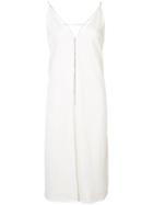 T By Alexander Wang - Trapeze Dress - Women - Polyester/spandex/elastane/viscose - 0, White, Polyester/spandex/elastane/viscose
