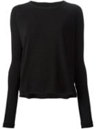 Rag & Bone Camden Loose Fit Sweater, Women's, Size: S, Black, Polyester/spandex/elastane/rayon