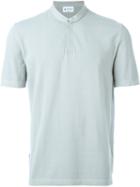 Dondup Henley T-shirt, Men's, Size: L, Grey, Cotton