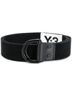 Y-3 Logo Belt - Black