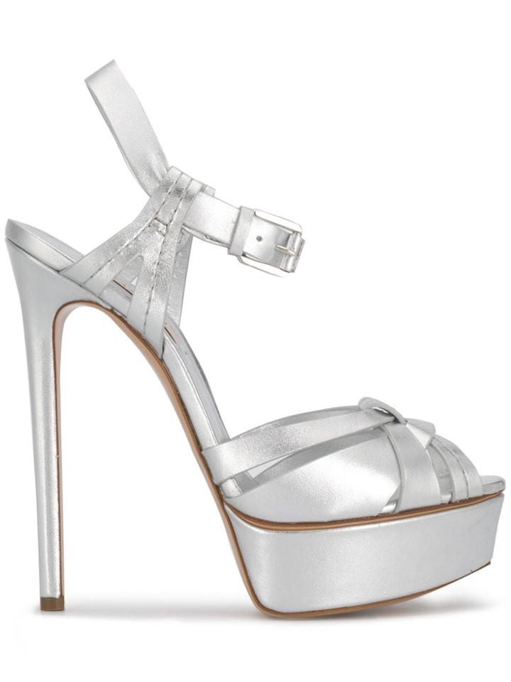 Casadei Flora Pumps - Grey