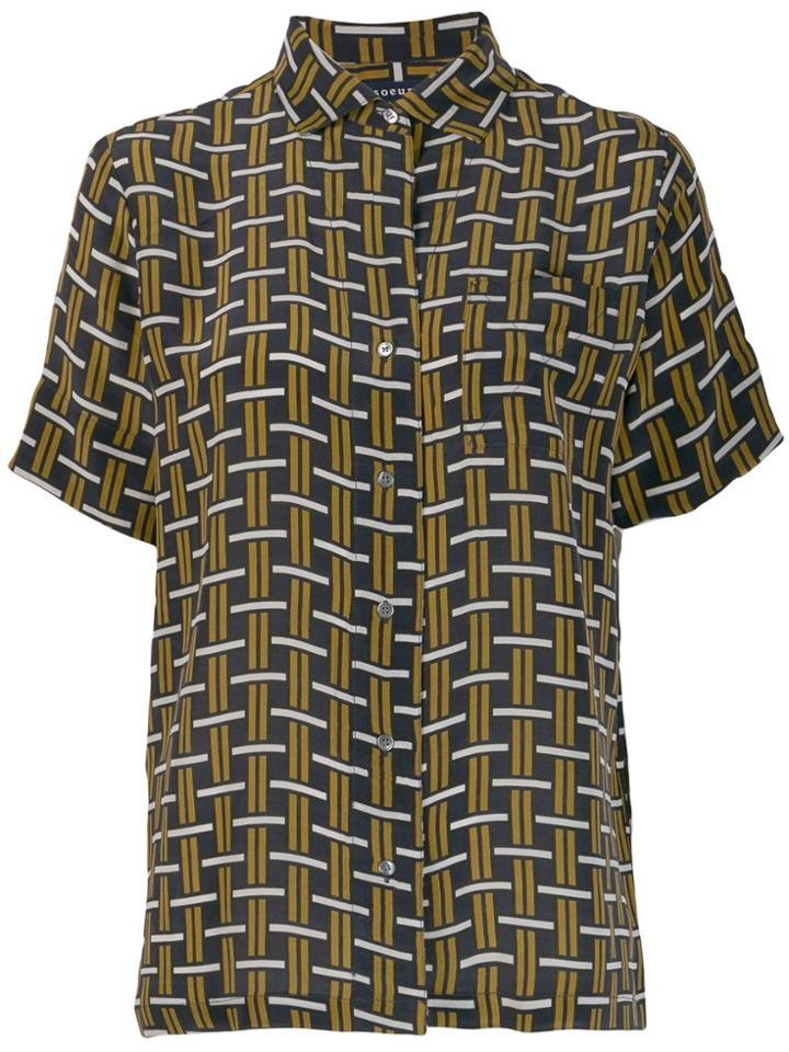 Soeur Fidji Blouse - Black
