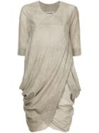 Uma Wang Short-sleeve Short Dress - Grey