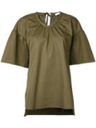 Astraet - Oversized T-shirt - Women - Cotton - One Size, Brown, Cotton