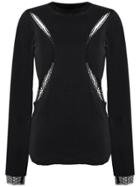 Andrea Bogosian Cut Out Details Top - Black