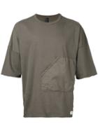 Factotum Front Pocket T-shirt, Men's, Size: 46, Green, Cotton