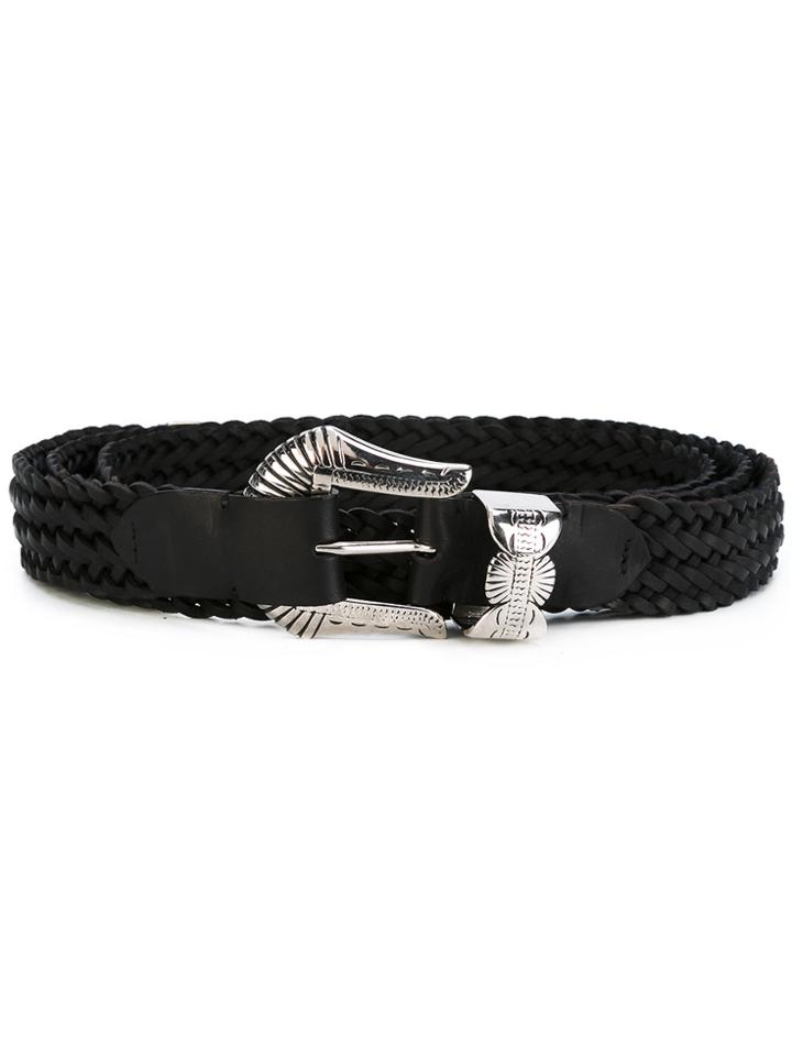 Y / Project Buckle Belt - Black