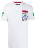 Frankie Morello Patch Detail T-shirt - White