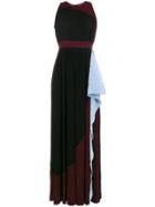 Roksanda Milda Silk Pleated Maxi Dress - Multicolour