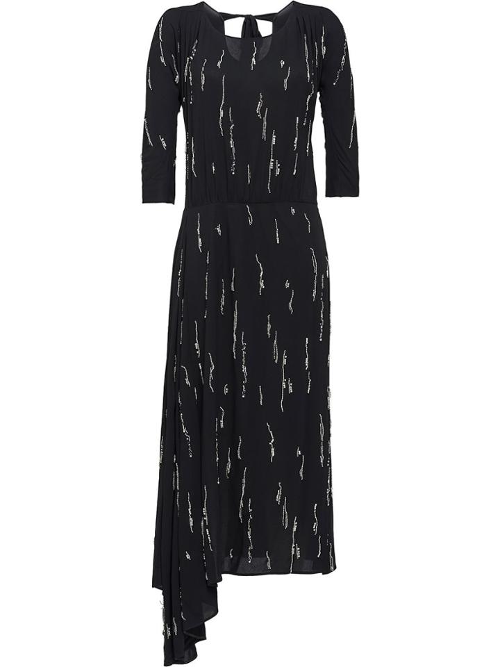 Prada Satin Sablé Dress - Black