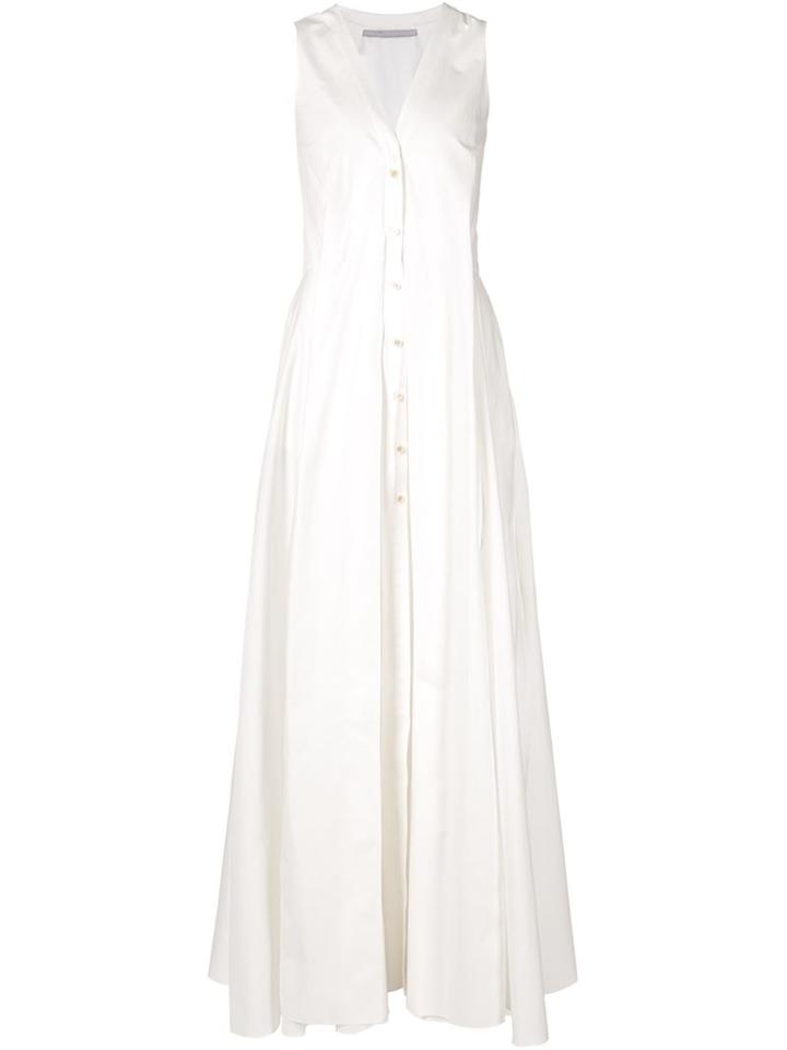 Rosetta Getty Sleeveless Shirt Dress
