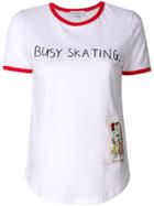Mira Mikati Busy Skating T-shirt - White