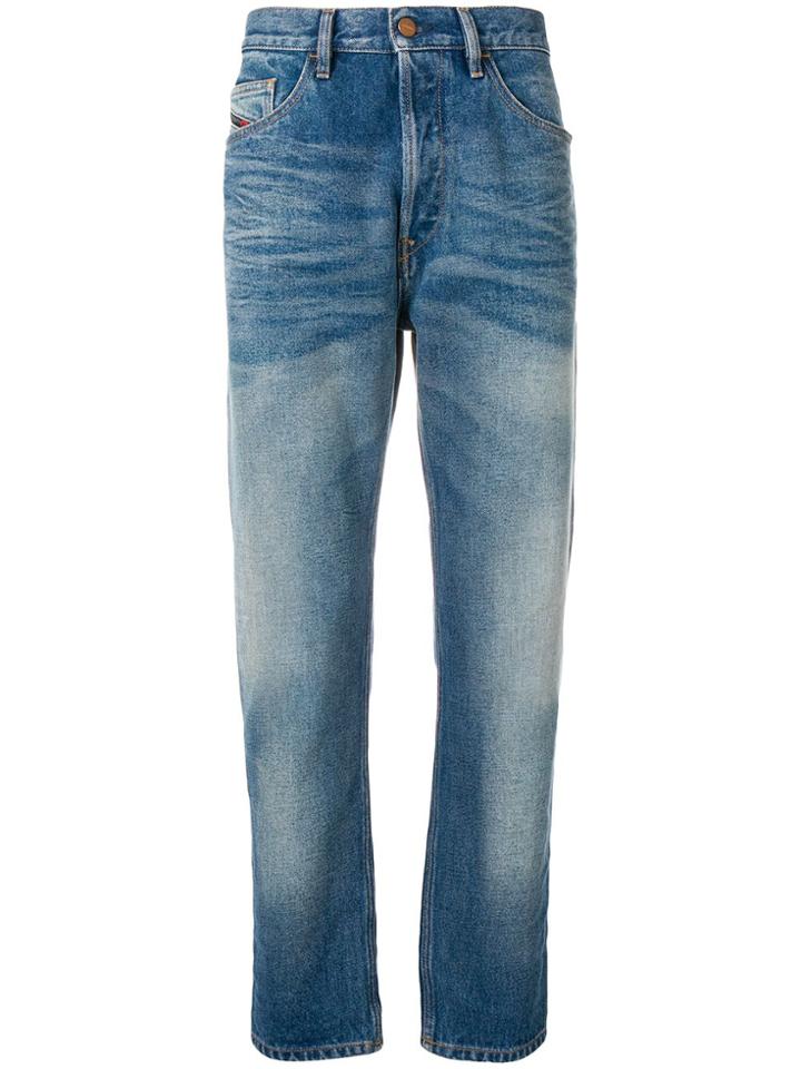 Diesel D-aygle Tapered Jeans - Blue