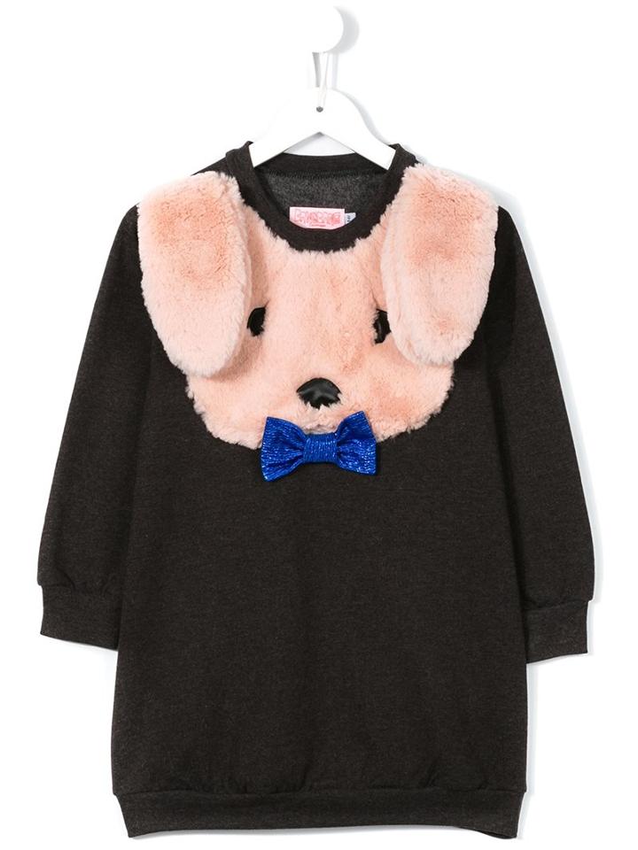 Bang Bang Copenhagen 'all Ears' Dress, Girl's, Size: 7 Yrs, Grey