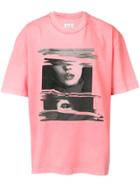 Maison Margiela Oversized Printed T-shirt - Pink