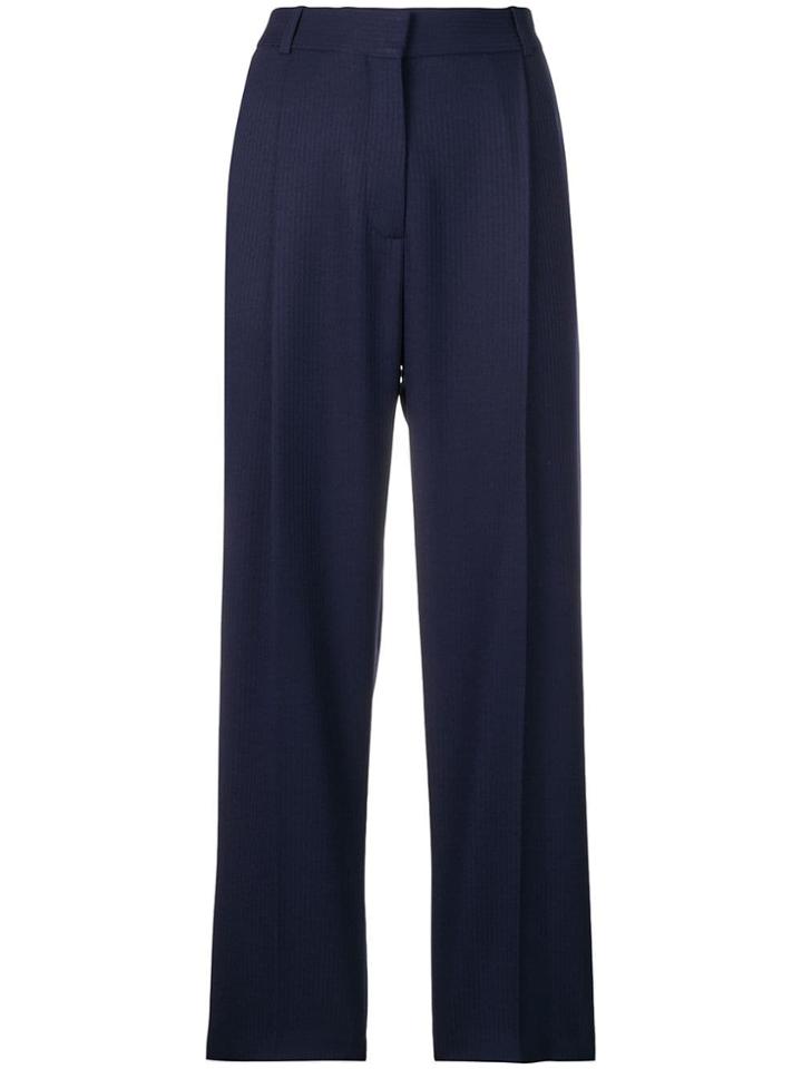 See By Chloé Tailored High Waisted Trousers - Blue