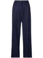 See By Chloé Tailored High Waisted Trousers - Blue
