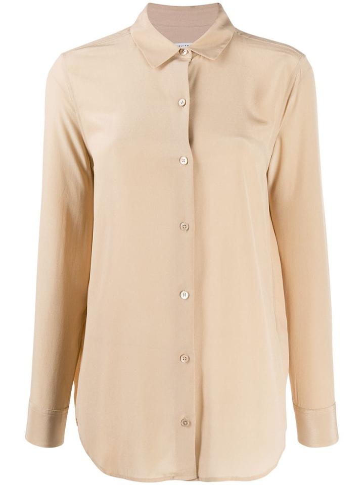 Equipment Misty Plain Shirt - Neutrals