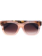 Thierry Lasry Square Frame Sunglasses, Women's, Pink/purple, Acetate/plastic