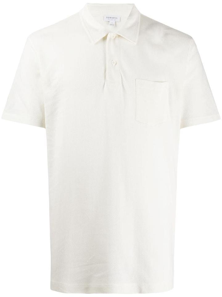 Sunspel Rivieria Polo Shirt - White