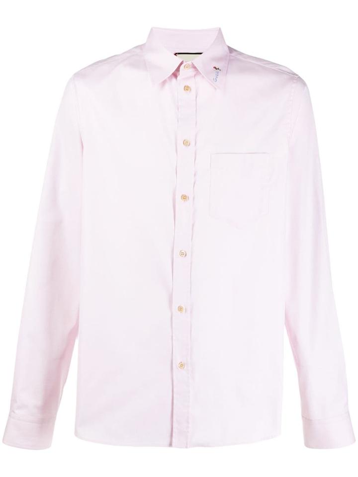 Gucci Classic Fit Shirt - Pink