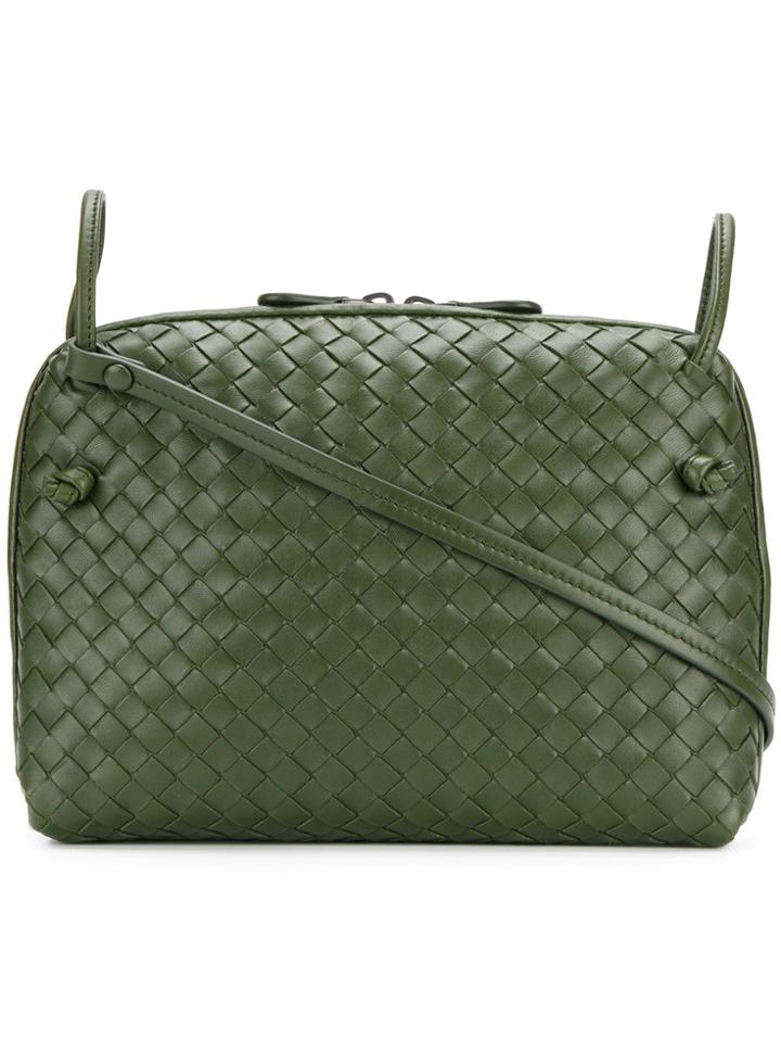 Bottega Veneta Woven Shoulder Bag - Green