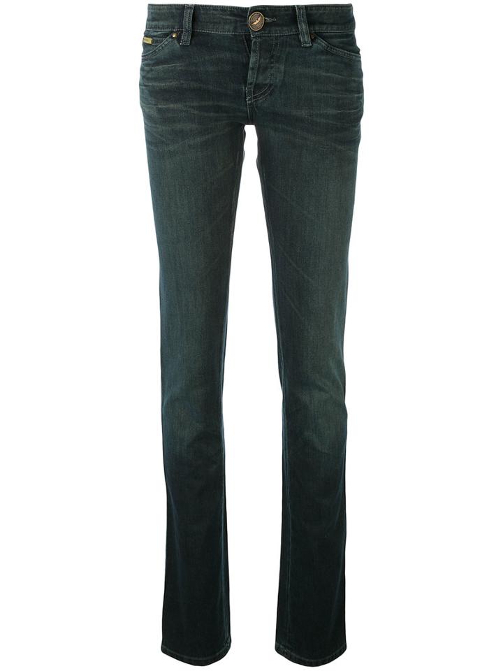 Armani Jeans - Classic Skinny Jeans - Women - Cotton/spandex/elastane - 29, Blue, Cotton/spandex/elastane