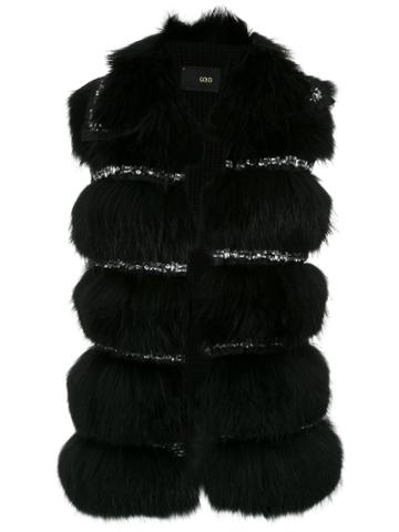 Andrea Bogosian Embellished Fur Waistcoat - Unavailable