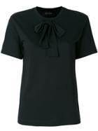 Simone Rocha Bow Detail Pleated Dress - Black