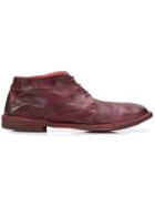 Premiata Hi-top Lace-up Shoes - Red
