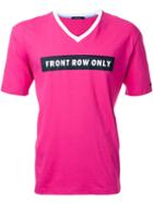 Guild Prime 'front Row Only' T-shirt, Men's, Size: 3, Pink/purple, Cotton