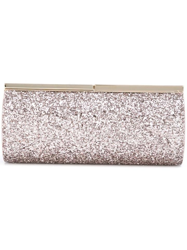 Jimmy Choo Trinket Clutch - Pink & Purple