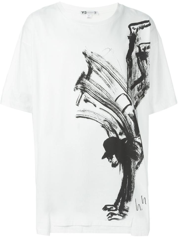 Y-3 Sketched Breakdancer T-shirt