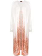 Missoni Draped Cardigan Coat - Neutrals