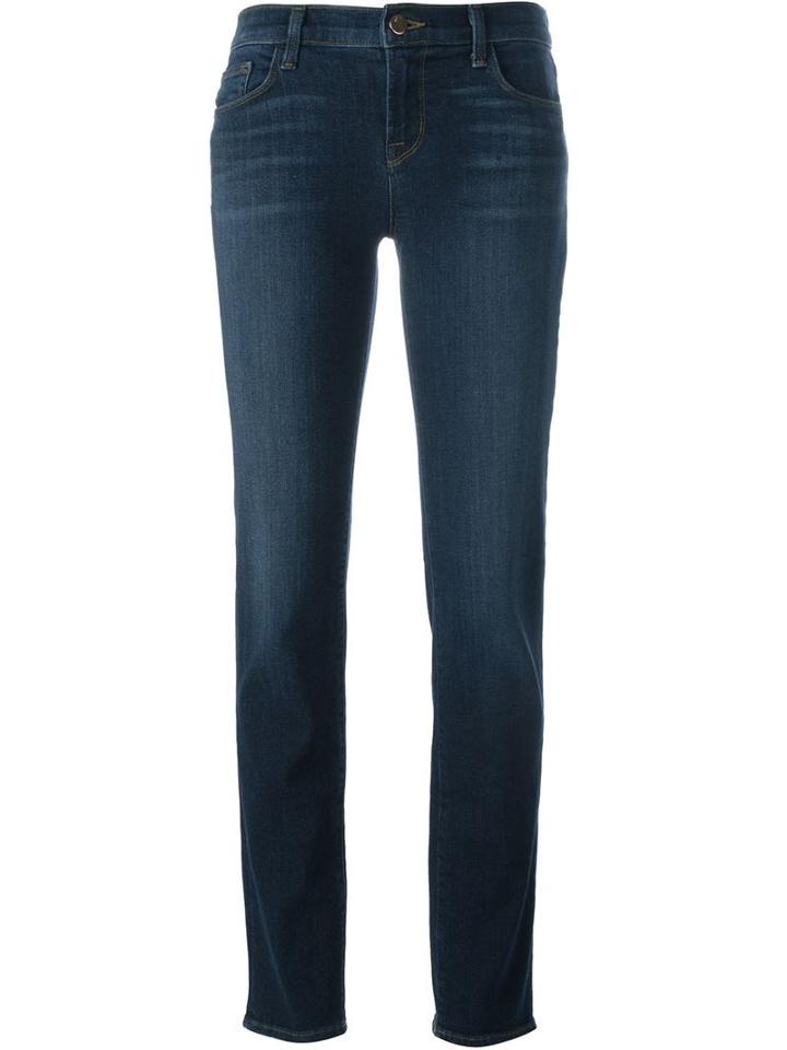 J Brand Slim Fit Jeans, Women's, Size: 25, Blue, Cotton/lyocell/spandex/elastane