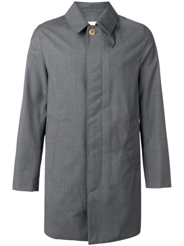 Mackintosh Short Raincoat - Grey