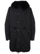 History Repeats Classic Parka, Men's, Size: 50, Black, Cotton/spandex/elastane