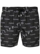 Philipp Plein All Over Pp Swimshorts - Black