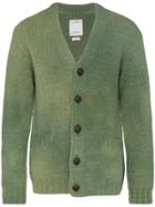 Visvim Selmer Knitted Wool Cardigan - Green