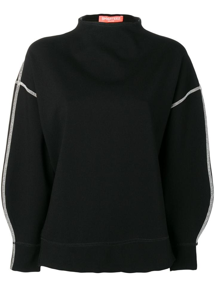 Smarteez Boxy Fit Sweatshirt - Black