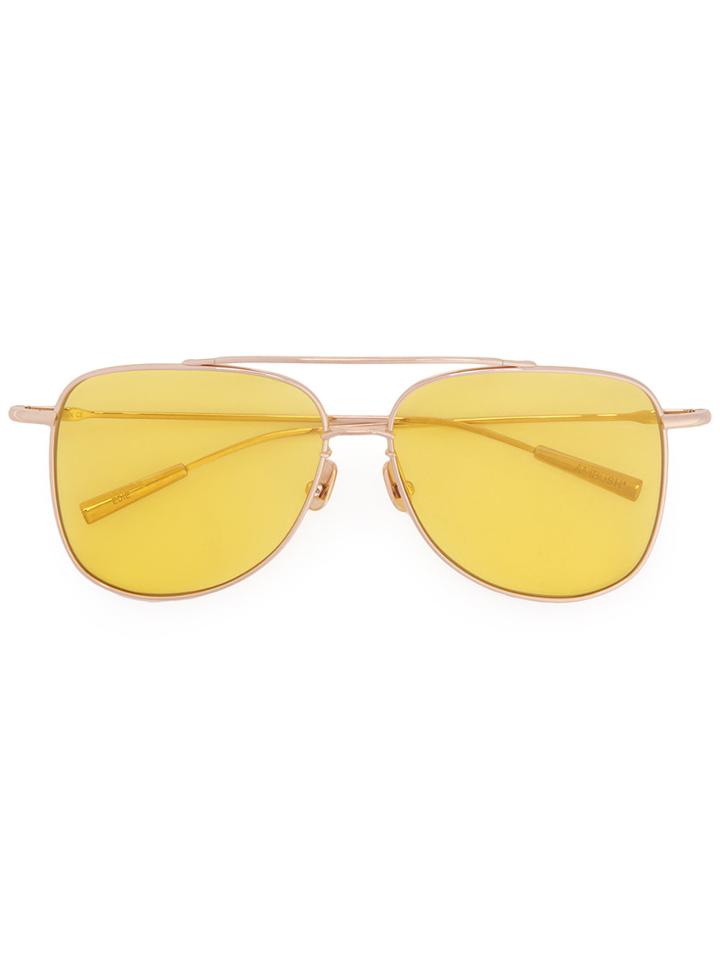 Ambush Aviator Frame Tinted Glasses - Metallic